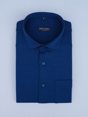 Sapphire Sheen Royal Blue Dobby Shirt