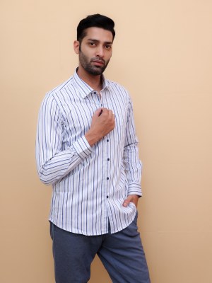 Serene Skyline Stripe Shirt