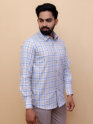 Sky Cedar Checks Shirt