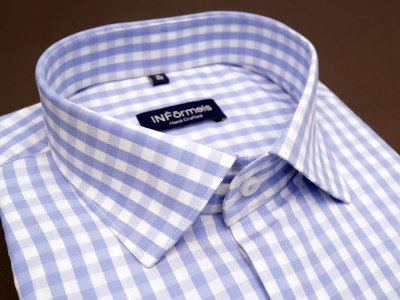 Sky Mosaic Checks Shirt