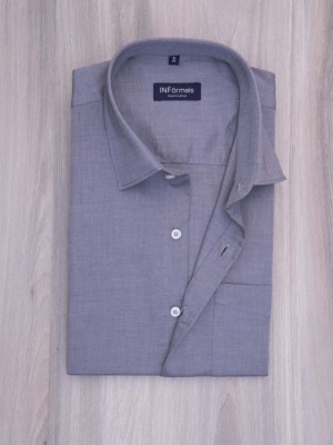 Slate grey twill shirt