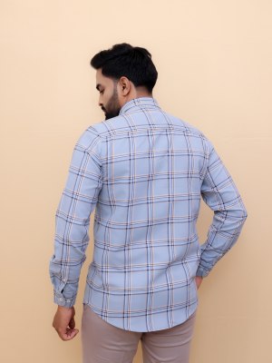 Smoky Ember Plaid Shirt