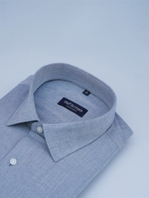 Twill Steel Grey Shirt