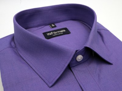 Tyler Royal Purple Plain Shirt